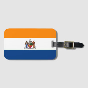 Flagge Albaniens, New York Gepäckanhänger