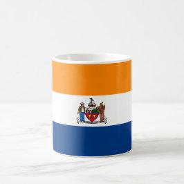 Flagge Albaniens (New York) Kaffeetasse