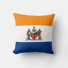 Flagge Albaniens (New York) Kissen