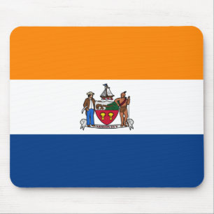 Flagge Albaniens, New York Mousepad