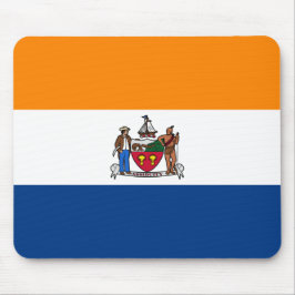 Flagge Albaniens (New York) Mousepad