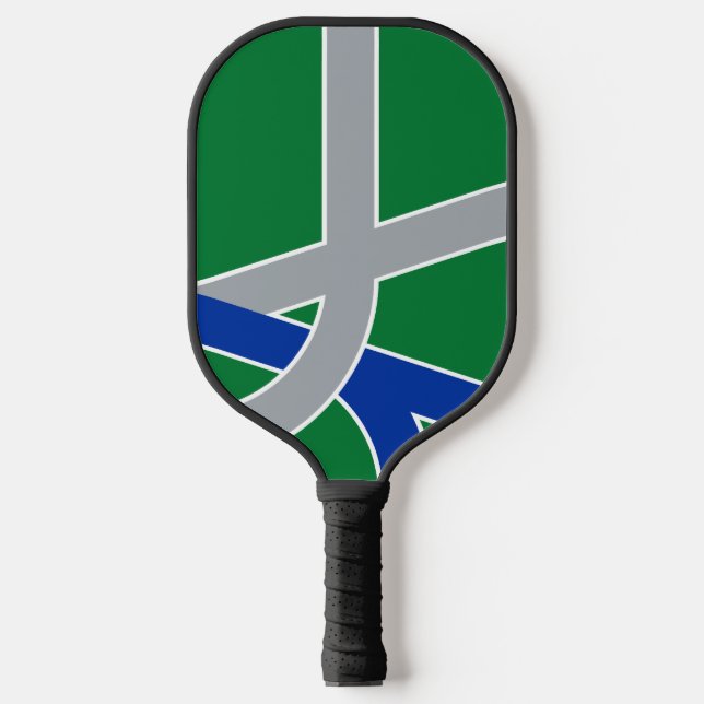 Flagge Albaniens, Oregon Pickleball Schläger (Vorderseite)