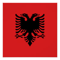 Flagge Albaniens