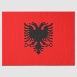 Flagge Albaniens Seidenpapier