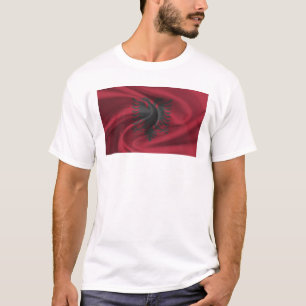 Flagge Albaniens T-Shirt