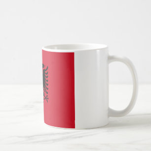 Flagge Albaniens Tasse