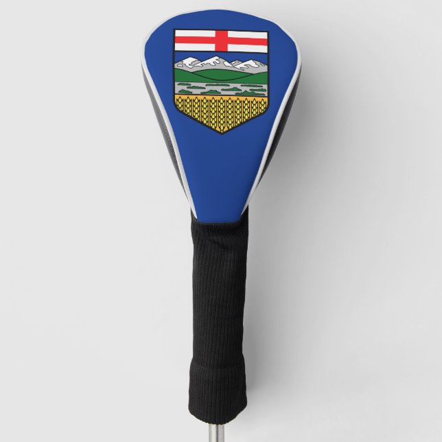 Flagge Alberta - KANADA Golf Headcover (Vorderseite)