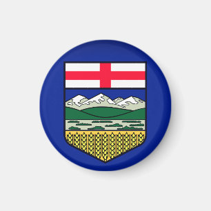 Flagge Alberta - KANADA Magnet