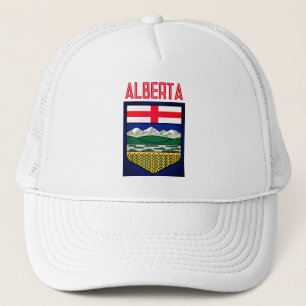 Flagge Alberta - KANADA Truckerkappe