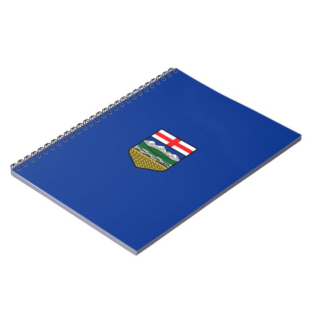 Flagge Albertas Notizblock (Linke Seite)