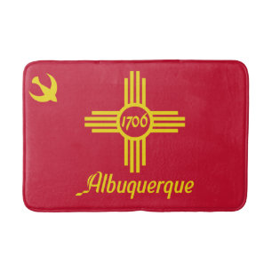 Flagge Albuquerque, New Mexico Badematte