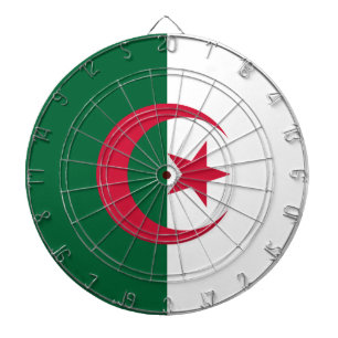 Flagge Algerien Dartscheibe