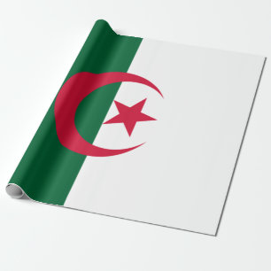 Flagge Algeriens Geschenkpapier