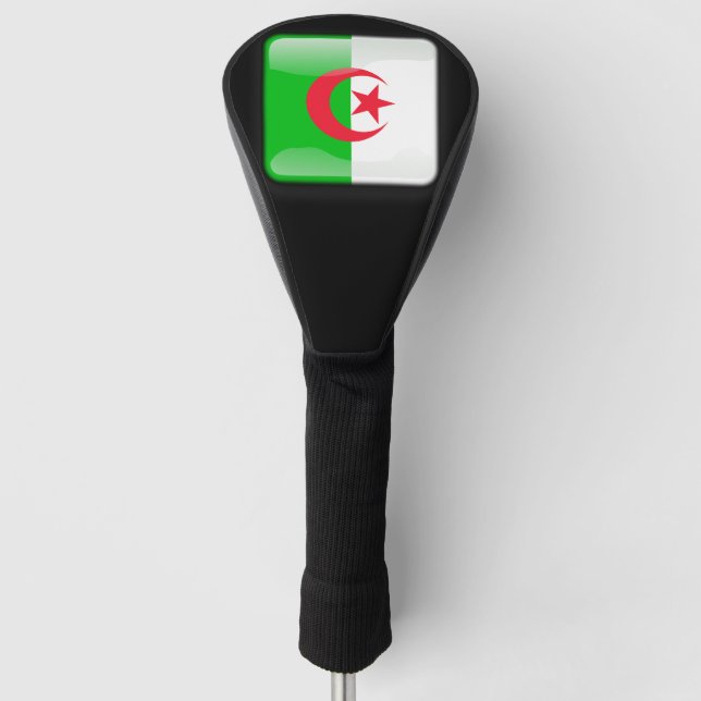 Flagge Algeriens Golf Headcover (Vorderseite)