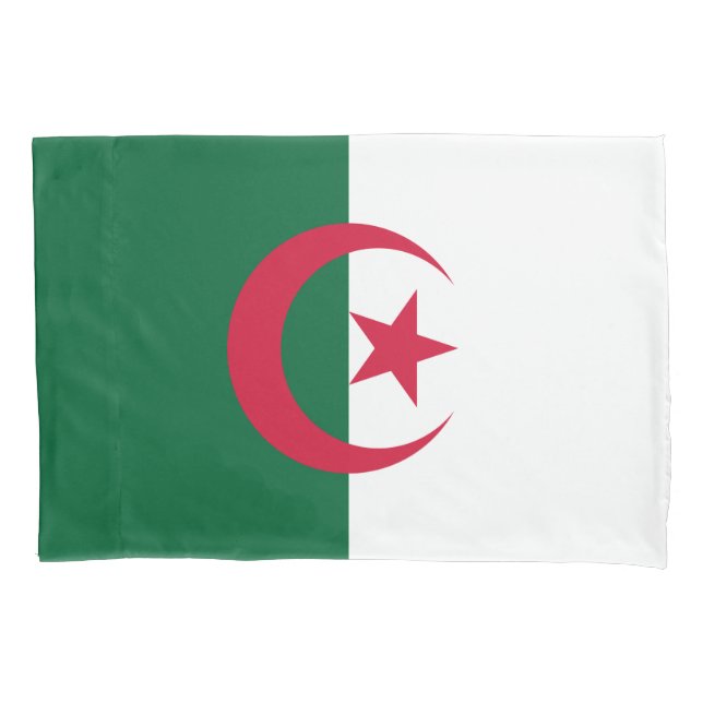 Flagge Algeriens Kissenbezug (Vorderseite)