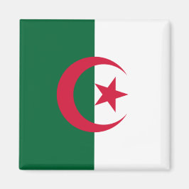 Flagge Algeriens Magnet