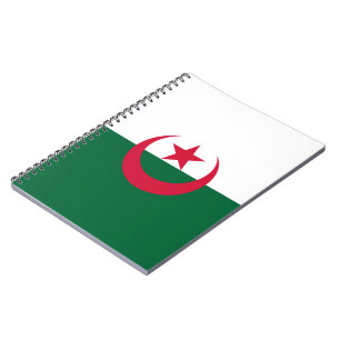 Flagge Algeriens Notizblock