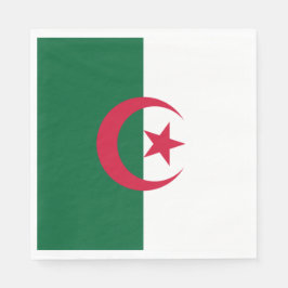 Flagge Algeriens Serviette