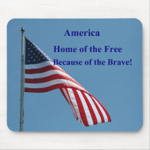 Flagge, Amerika Mousepad