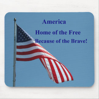 Flagge, Amerika Mousepad