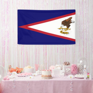 Flagge Amerikanisch-Samoas Banner