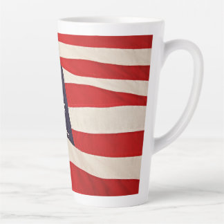 Flagge Amerikas Milchtasse