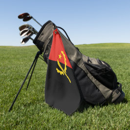 Flagge Angolas Golfhandtuch