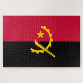 Flagge Angolas Puzzle