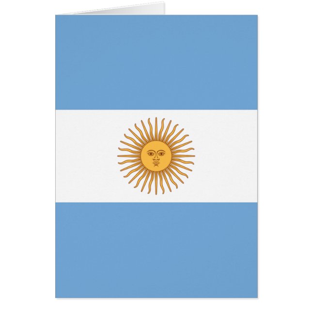 Flagge Argentiniens (Vorne)