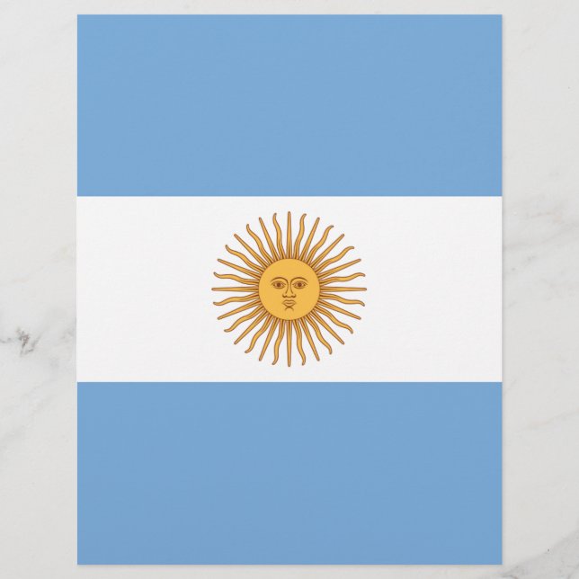 Flagge Argentiniens (Vorderseite)
