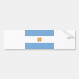 Flagge Argentiniens Autoaufkleber