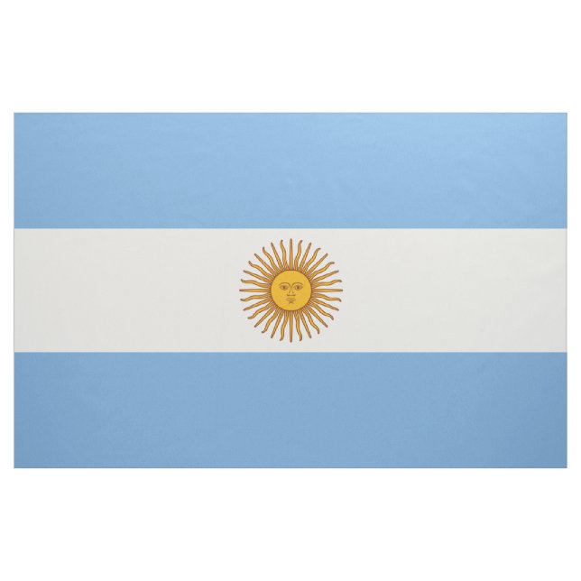 Flagge Argentiniens, Bandera de Argentina Stoff (Yard (91,4 cm))