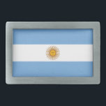 Flagge Argentiniens Gürtelschnalle<br><div class="desc">Flagge Argentiniens Gürtelschnalle</div>