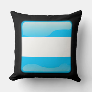 Flagge Argentiniens Kissen