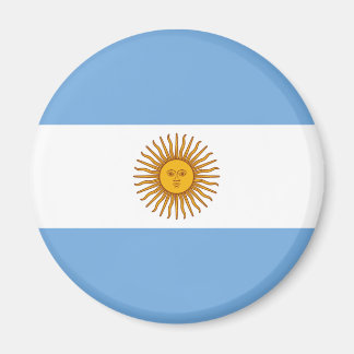 Flagge Argentiniens Magnet