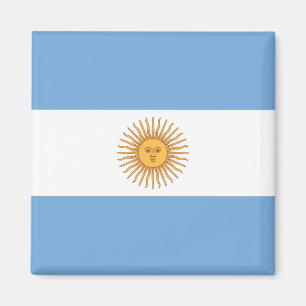 Flagge Argentiniens Magnet