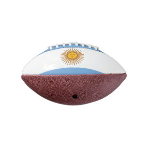 Flagge Argentiniens Mini Football