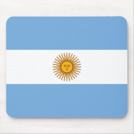 Flagge Argentiniens Mousepad