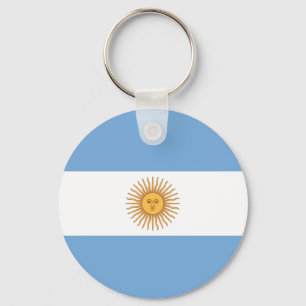 Flagge Argentiniens Schlüsselanhänger
