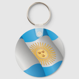 Flagge Argentiniens Schlüsselanhänger