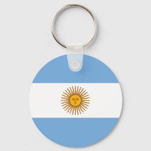 Flagge Argentiniens Schlüsselanhänger
