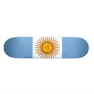 Flagge Argentiniens Skateboard