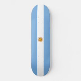 Flagge Argentiniens Skateboard