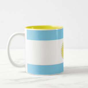 Flagge Argentiniens Tasse