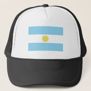 Flagge Argentiniens Truckerkappe