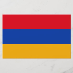 Flagge Armeniens Briefpapier
