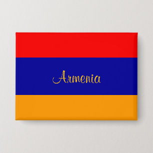 Flagge Armeniens Button
