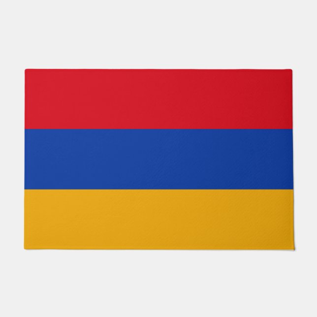 Flagge Armeniens Fußmatte (Vorderseite)