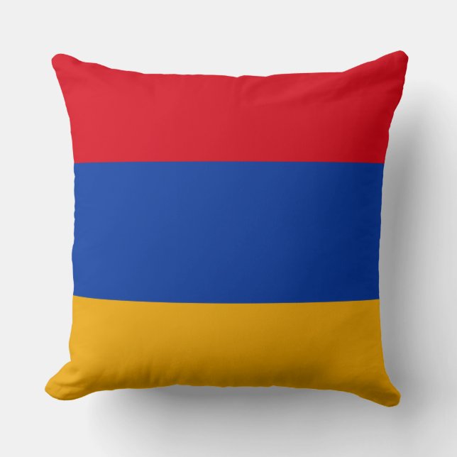 Flagge Armeniens Kissen (Vorderseite)