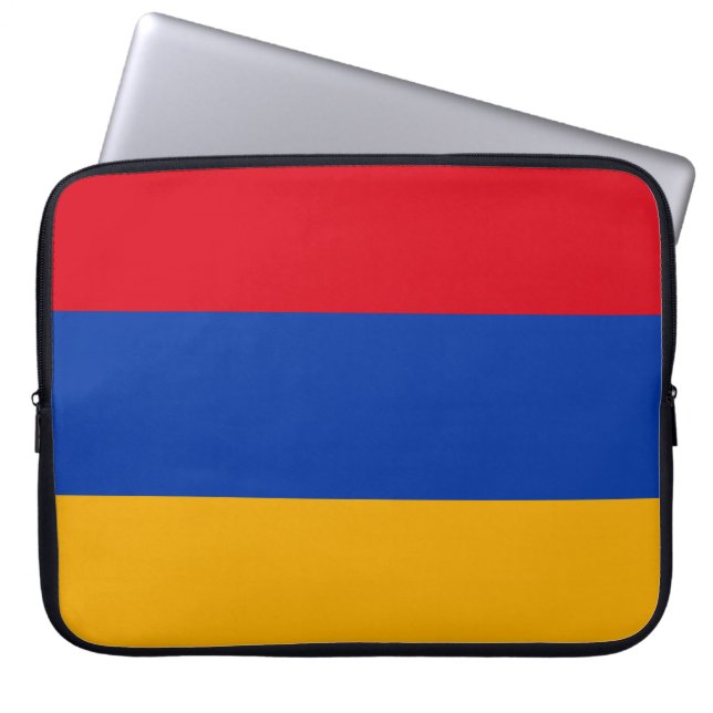 Flagge Armeniens Laptopschutzhülle (Vorderseite)